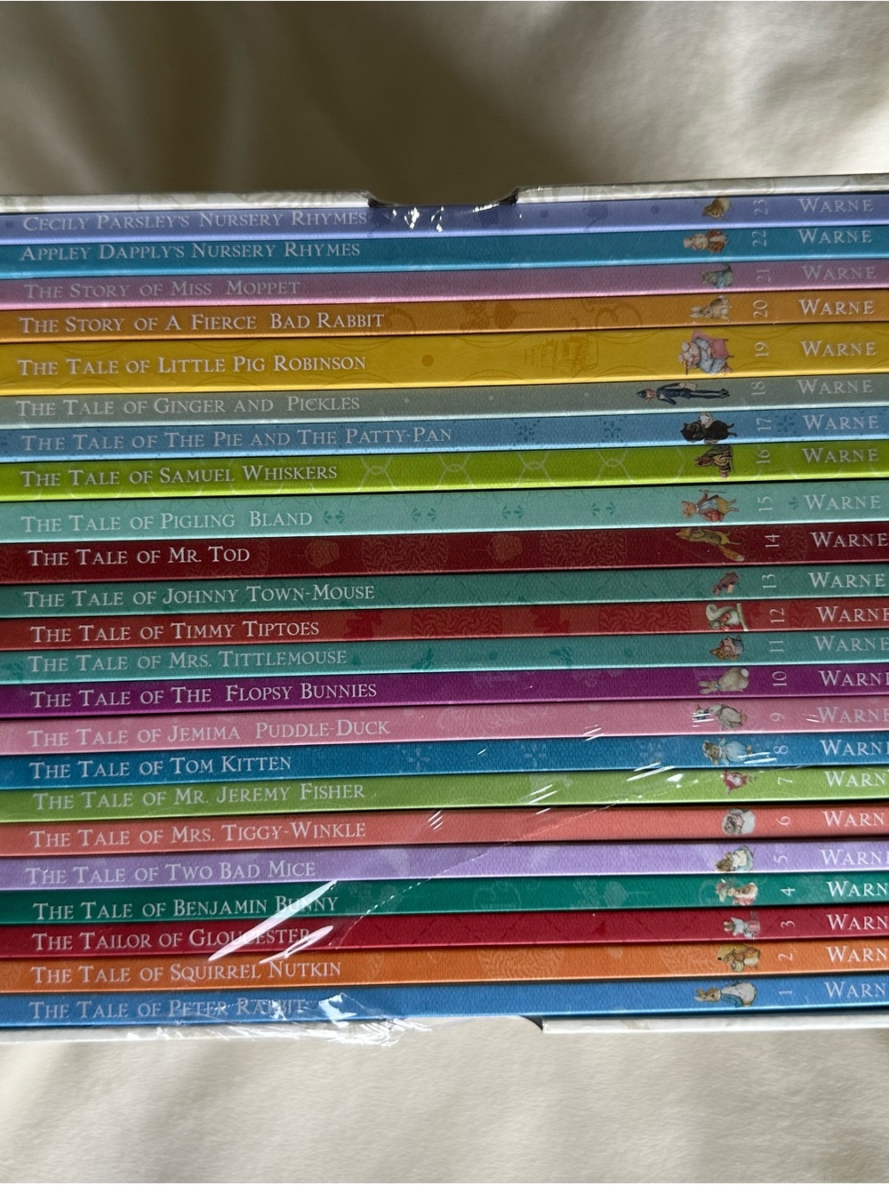 Beatrix Potter The Complete Peter Rabbit Library – Cream Collection - Picture 2 of 4